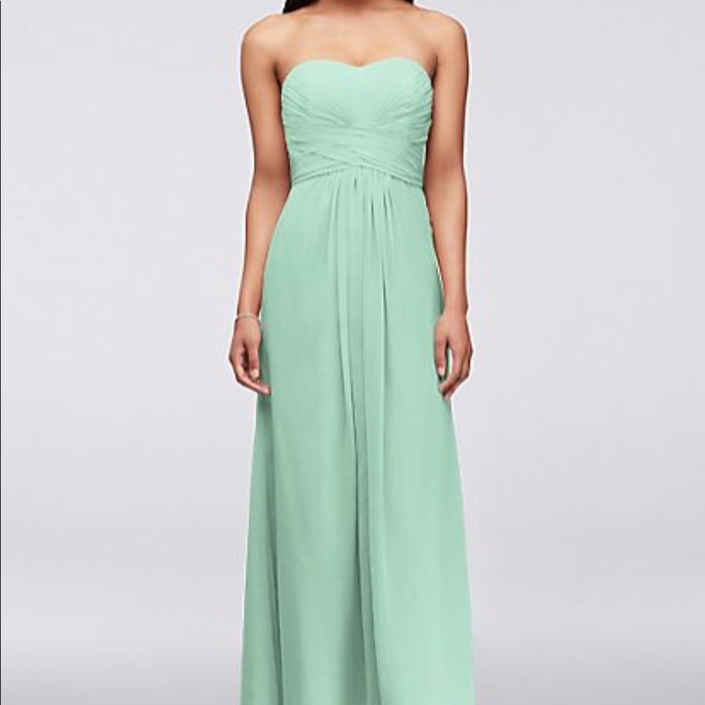 David’s Bridal F15555 Mint